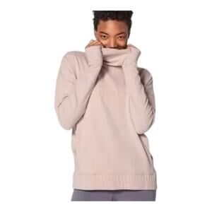 Lululemon Stress Less Pullover Porcelain Pink Size 6